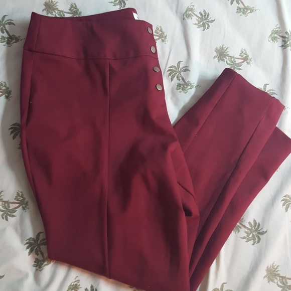 Unique vintage 60s cigarette pant - Picture 2 of 4